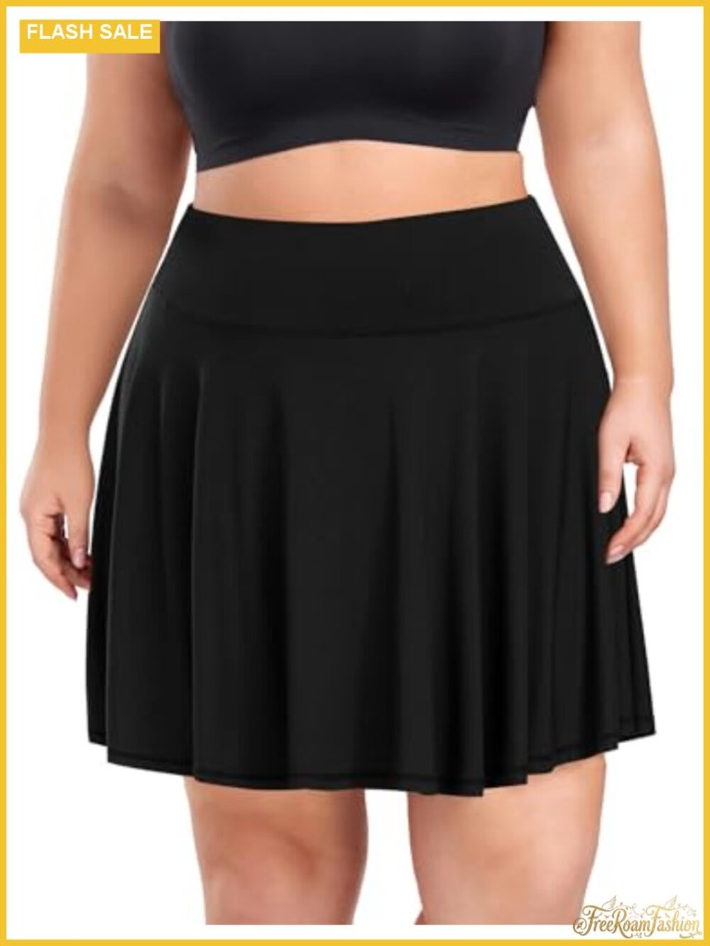 Plus Size Tennis Skirt with Built-in Shorts Pleated Skort Athletic Golf